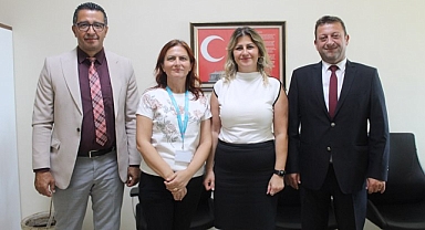 ÇOMÜ Başhemşiresi Doç. Dr. Nazan Çalbayram’a hayırlı olsun ziyareti