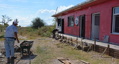 Dalyan Mahallesi'nde tadilat ve altyapı çalışmaları