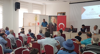 Eceabat’ta ‘’Bitkisel Üretim Destekleme ve Planlama’’ toplantısı