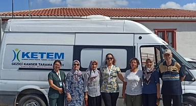 Eceabat Toplum Sağlığı Merkezi'nden, kanser taraması
