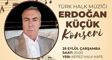 Erdoğan Küçük Kepez'de sahne alacak