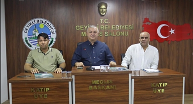 Geyikli Belediyesi’nde toplantı