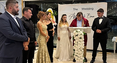 Gökçeada'da nikah töreni