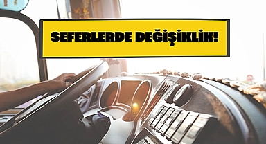 Karabiga-Biga otobüs sefer saatlerinde değişiklik!
