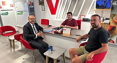 Kaymakam Bekir Abacı'nın iş yeri ziyaretleri devam ediyor