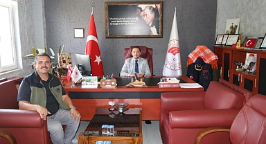 Kaymakam Ercan Kayabaşı İlçe Tarım ve Orman Müdürlüğü'nde incelemelerde bulundu