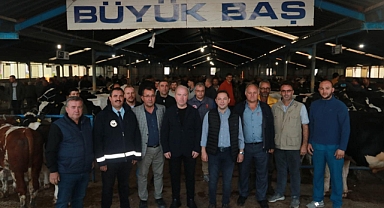 Kaymakam Kayabaşı, Hayvan Pazarını ziyaret etti