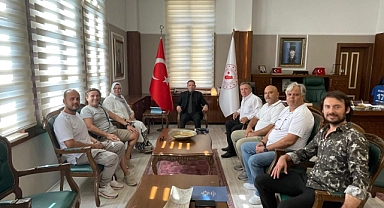 Kaymakam Kayabaşı misafirlerini ağırladı