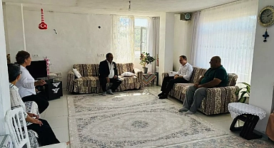 Kaymakam Salih Sak’tan Gülpınar Köyü'nde hane ziyareti