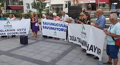 Kazdağı Doğal ve Kültürel Varlıkları Koruma Derneği üyeleri yargılanıyor: "Demokratik haklarımızdan vazgeçmeyeceğiz"