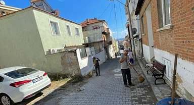 Küçükkuyu'da temizlik ve altyapı hizmetleri devam ediyor
