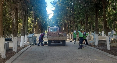 Lapseki Belediyesi'nden temizlik ve bakım çalışmaları