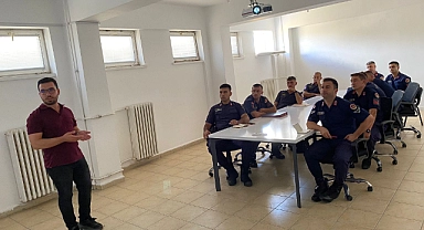 Lapseki’de hayvan hareketleri kontrolü eğitimi