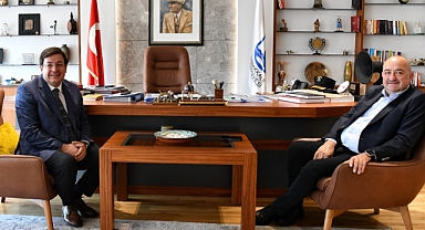 Milletvekili Gider'den Başkan Erkek'e ziyaret