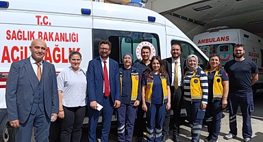 Müdür Baştürk’ten Çan Devlet Hastanesi başhekimine ziyaret