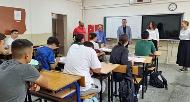 Müdür Hayta’dan Çanakkale Anadolu Lisesi'ne ziyaret