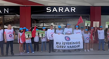 Öz Büro İş Sendikası, SARAR'a karşı grev başlattı