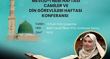 "Peygamberimiz ve Şahsiyet İnşası" konferansı