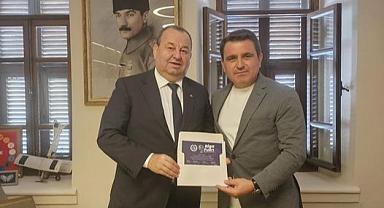 Şadan Doğan, İsmail Kaşdemir'i Biga Fuarı'na davet etti