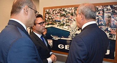 Vali Ömer Toraman'dan, iade-i ziyaret