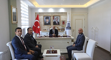 Vali Toraman’a ÇOMÜ’den ziyaret