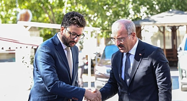 Vali Toraman’dan İl Sağlık Müdürlüğü’ne ziyaret