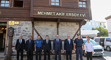 Vali Toraman'dan Mehmet Akif Ersoy Müze Evine ziyaret