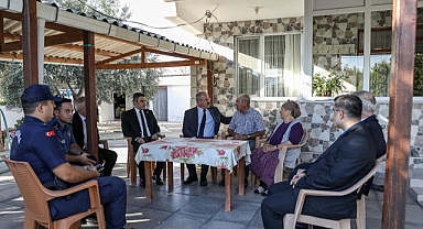 Vali Toraman’dan şehit ailesine ziyaret