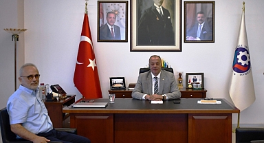 Yatırımcı Ömer Faruk Göktürk’ten ÇTSO’ya ziyaret