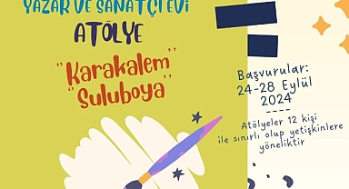 Yazar ve Sanatçı Evi’nde atölye kayıtları başlıyor