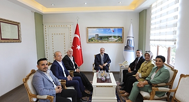 Yeniden Refah Partisi ve Saadet Partisi'nden Çanakkale Valisi'ne ziyaret
