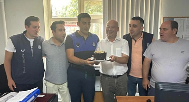 Zabıta Haftası’nda Bozcaada'da anlamlı kutlama