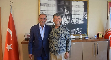 Adem Ejder’den İl Genel Meclis Başkanı Halil Ertuğrul'a ziyaret