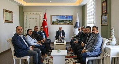 AK Parti İl Başkanlığı’ndan Çanakkale Valisi Ömer Toraman'a ziyaret