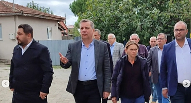 Ak Parti Milletvekili Ayhan Gider’in köyünü dolu vurdu