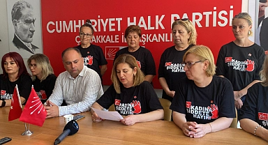‘’Artık sokaklarımızda korku değil huzur, şiddet değil güvenlik istiyoruz’’