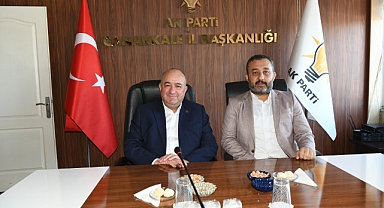 Ayhan Gider’den Recep Ragıp Barış’a “hayırlı olsun” ziyareti