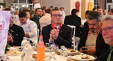 Başkan Alper Şen, Adaspor'un Birlik ve Dayanışma Gecesi'ne katıldı