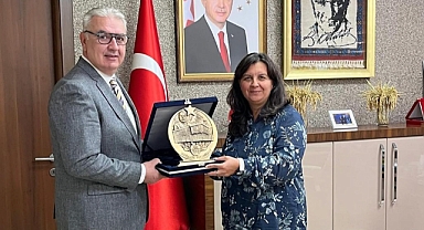 Başkan Atılgan, Tarım ve Orman İl Müdürü Türkarslan’ı ziyaret etti