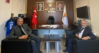 Başkan Elbi'den İl Başkanı Göktürk'e ziyaret