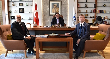 Başkan Erkek, Belarus İstanbul Başkonsolosu Aleksei Shved’i