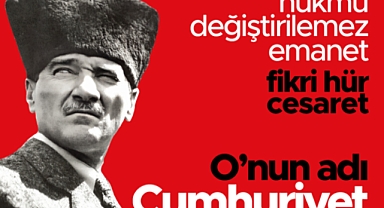 Başkan Erkek'ten 29 Ekim mesajı