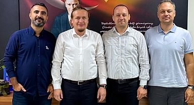 Başkan Öztürk'e anlamlı ziyaret