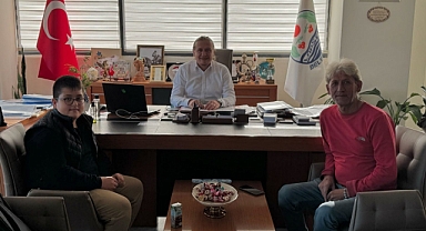 Başkan Öztürk misafirlerini ağırladı