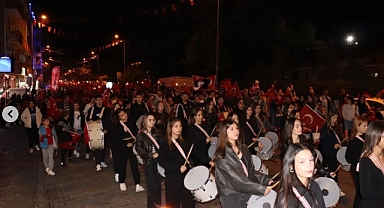 Bayramiç’te fener alayı