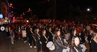 Bayramiç’te fener alayı