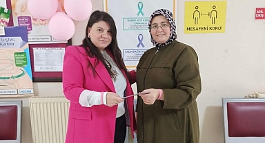 Biga İlçe Sağlık Müdürlüğü'nden meme kanseri farkındalık ayı etkinliği