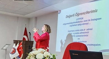 Biga Meslek Yüksekokulu’nda oryantasyon eğitimi verildi
