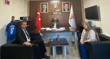 Birlik Vakfı'ndan İl Başkanı Göktürk'e ziyaret