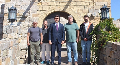 Bozcaada Kalesi’nde kazı çalışmaları başladı